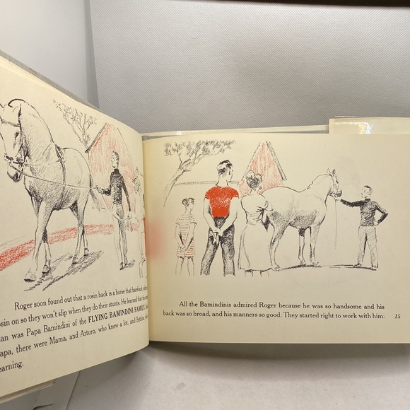Roger The Rosin Back by Bernard Garbutt 1961 Children’s Picture Book Horses - Picture 10 of 13